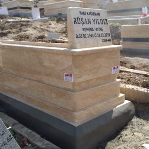 Ankara Traverten Mermer Mezar Modelleri